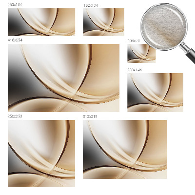 Tapeta fotograficzna Obłe linie