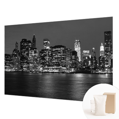 Nowoczesna fototapeta do salonu Nocna metropolia