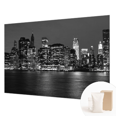 Nowoczesna fototapeta do salonu Nowoczesna fototapeta do salonu Nocna metropolia