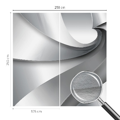 Fototapeta fizelinowa z nadrukiem z motywem geometrycznych spiral