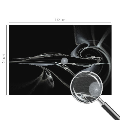 Fototapeta fizelinowa do sypialni Płynne linie