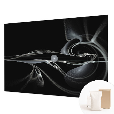 Fototapeta fizelinowa do sypialni Płynne linie