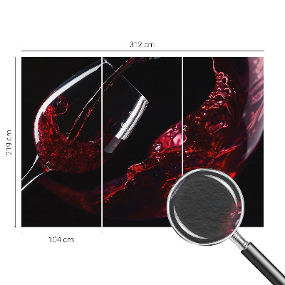 Tapeta fotograficzna fizelinowa Tapeta fotograficzna fizelinowa Czerwone wino