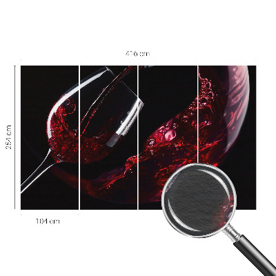 Tapeta fotograficzna fizelinowa Tapeta fotograficzna fizelinowa Czerwone wino