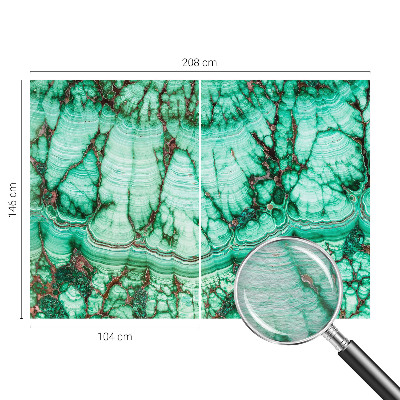 Tapeta fotograficzna Zielone wzory