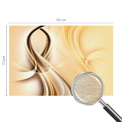 Tapeta fotograficzna fizelinowa z motywem falujących linii