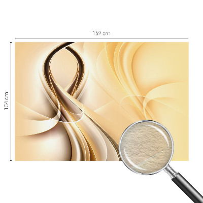 Tapeta fotograficzna fizelinowa z motywem falujących linii