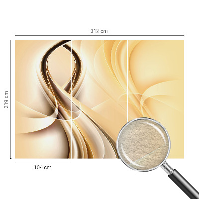 Tapeta fotograficzna fizelinowa Falujące linie