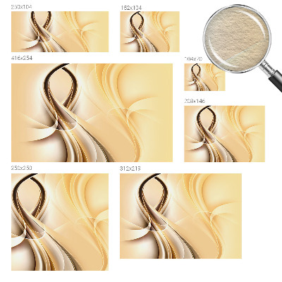 Tapeta fotograficzna fizelinowa Falujące linie