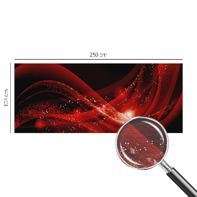 Dekoracyjna fototapeta na ścianę Czerwony wir