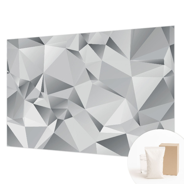 Fototapeta fizelinowa do sypialni z abstrakcyjnym geometrycznym motywem
