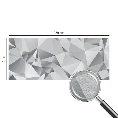 Fototapeta fizelinowa do sypialni z abstrakcyjnym geometrycznym motywem