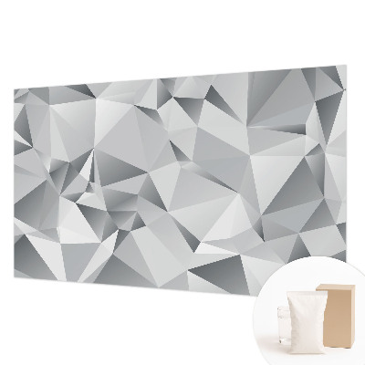 Fototapeta fizelinowa do sypialni z abstrakcyjnym geometrycznym motywem