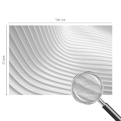 Fototapeta fizelinowa z nadrukiem Eleganckie fale