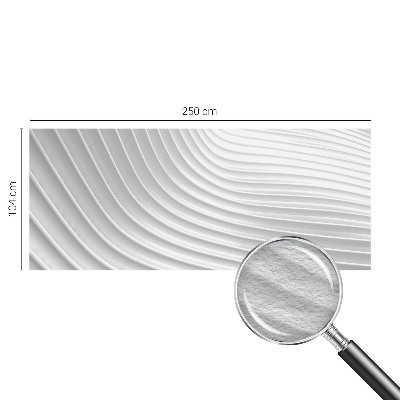 Fototapeta fizelinowa z nadrukiem Eleganckie fale