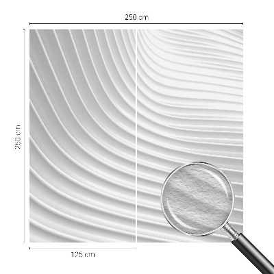 Fototapeta fizelinowa z nadrukiem Eleganckie fale