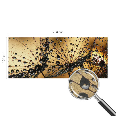 Fototapeta fizelinowa do sypialni Delikatne krople