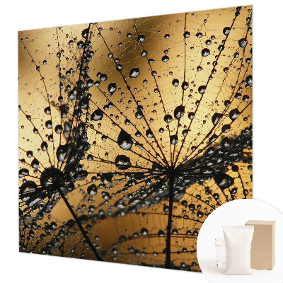 Fototapeta fizelinowa do sypialni Delikatne krople