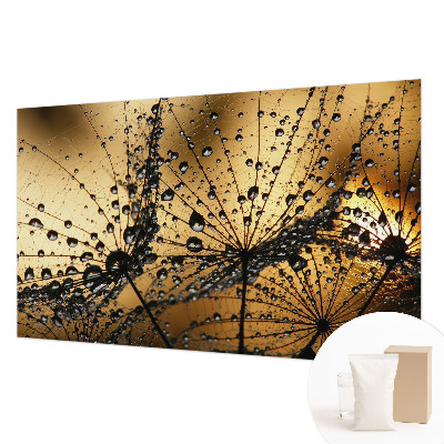 Fototapeta fizelinowa do sypialni Delikatne krople