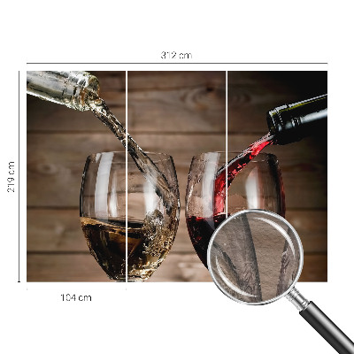 Fototapeta na ścianę Fototapeta na ścianę Kieliszki wina