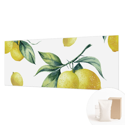 Tapeta fotograficzna fizelinowa Cytrynowy motyw