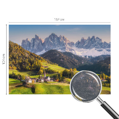Fototapeta fizelinowa do sypialni z motywem górskiego pejzażu
