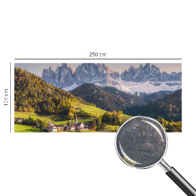 Fototapeta fizelinowa do sypialni z motywem górskiego pejzażu