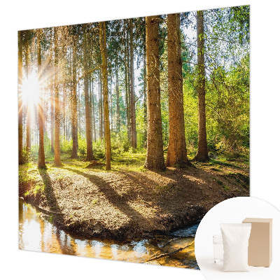 Fototapeta na ścianę z motywem leśnej idylli