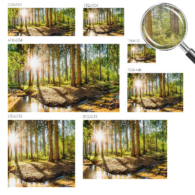 Fototapeta na ścianę z motywem leśnej idylli