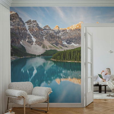 Tapeta fotograficzna z motywem górskiego odbicia