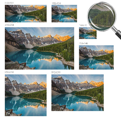 Tapeta fotograficzna Górskie odbicie