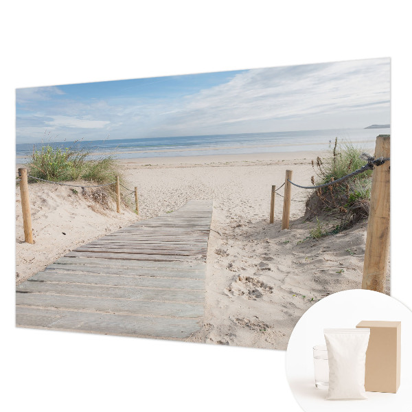 Tapeta fotograficzna fizelinowa Drewniany chodnik