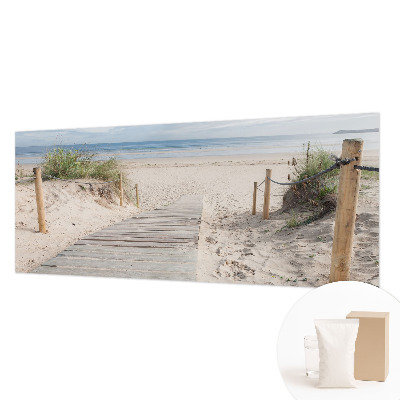 Tapeta fotograficzna fizelinowa Drewniany chodnik