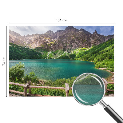 Fototapeta fizelinowa z nadrukiem Krajobraz górski