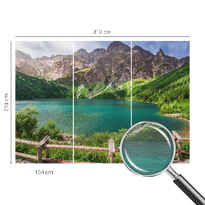 Fototapeta fizelinowa z nadrukiem Krajobraz górski