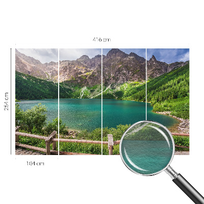 Fototapeta fizelinowa z nadrukiem Krajobraz górski