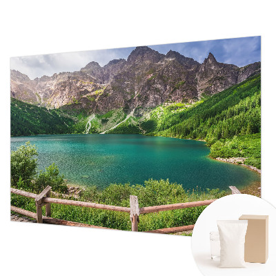 Fototapeta fizelinowa z nadrukiem z motywem krajobrazu górskiego