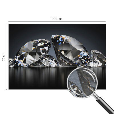 Nowoczesna fototapeta do salonu Kryształowe piękno