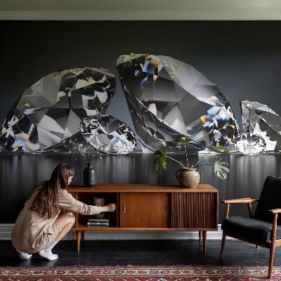 Nowoczesna fototapeta do salonu Kryształowe piękno