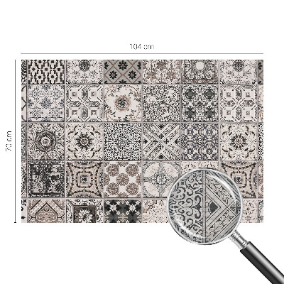 Dekoracyjna fototapeta na ścianę Dekoracyjna fototapeta na ścianę Wzory kafelkowe