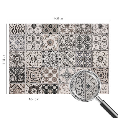 Dekoracyjna fototapeta na ścianę Dekoracyjna fototapeta na ścianę Wzory kafelkowe