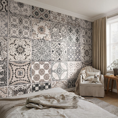 Dekoracyjna fototapeta na ścianę Dekoracyjna fototapeta na ścianę Wzory kafelkowe