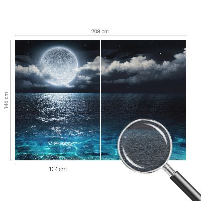 Tapeta fotograficzna z motywem nocnego morza