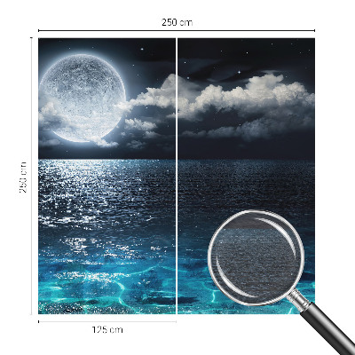 Tapeta fotograficzna z motywem nocnego morza