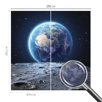 Tapeta fotograficzna fizelinowa z motywem kosmicznej panoramy