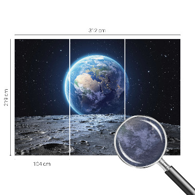 Tapeta fotograficzna fizelinowa z motywem kosmicznej panoramy