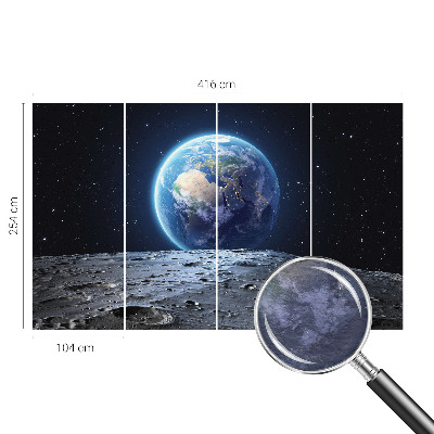 Tapeta fotograficzna fizelinowa z motywem kosmicznej panoramy