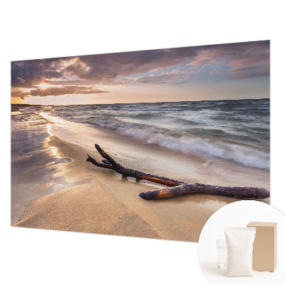Dekoracyjna fototapeta na ścianę z motywem zachodniej plaży