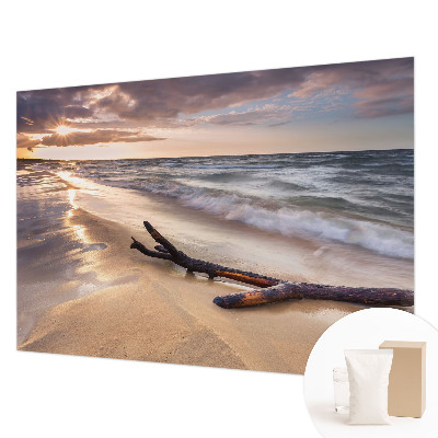 Dekoracyjna fototapeta na ścianę z motywem zachodniej plaży