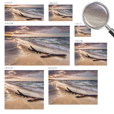 Dekoracyjna fototapeta na ścianę z motywem zachodniej plaży